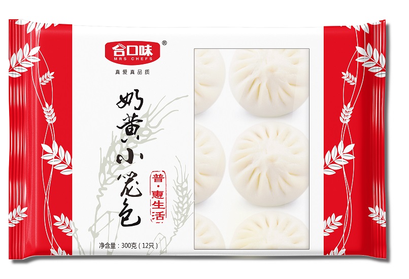 300g奶黄小笼包